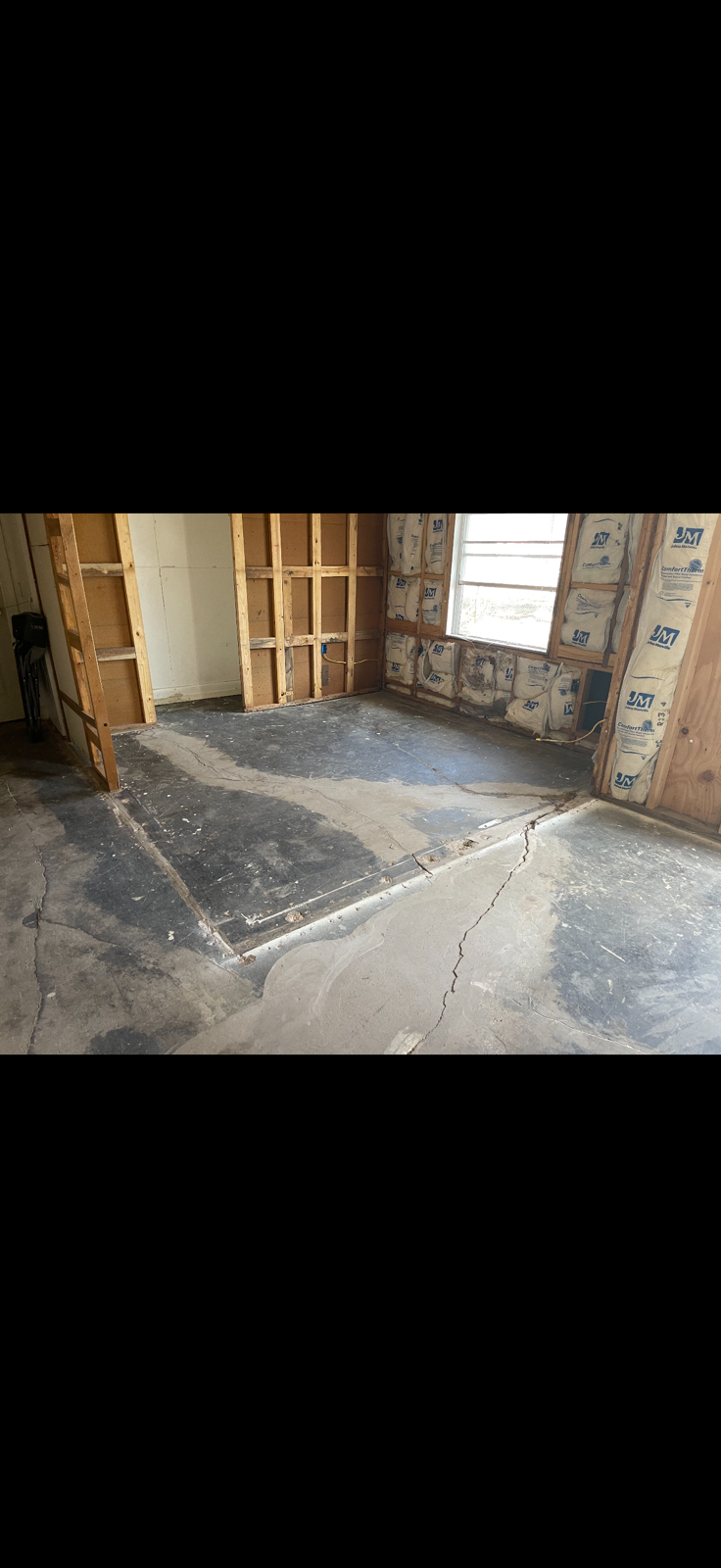 Interior floor remodel - Before