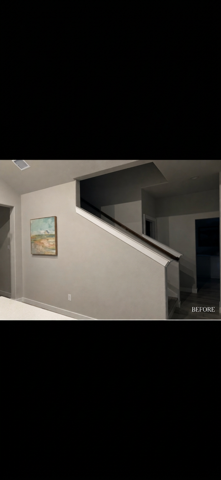 Staircase remodel — Before